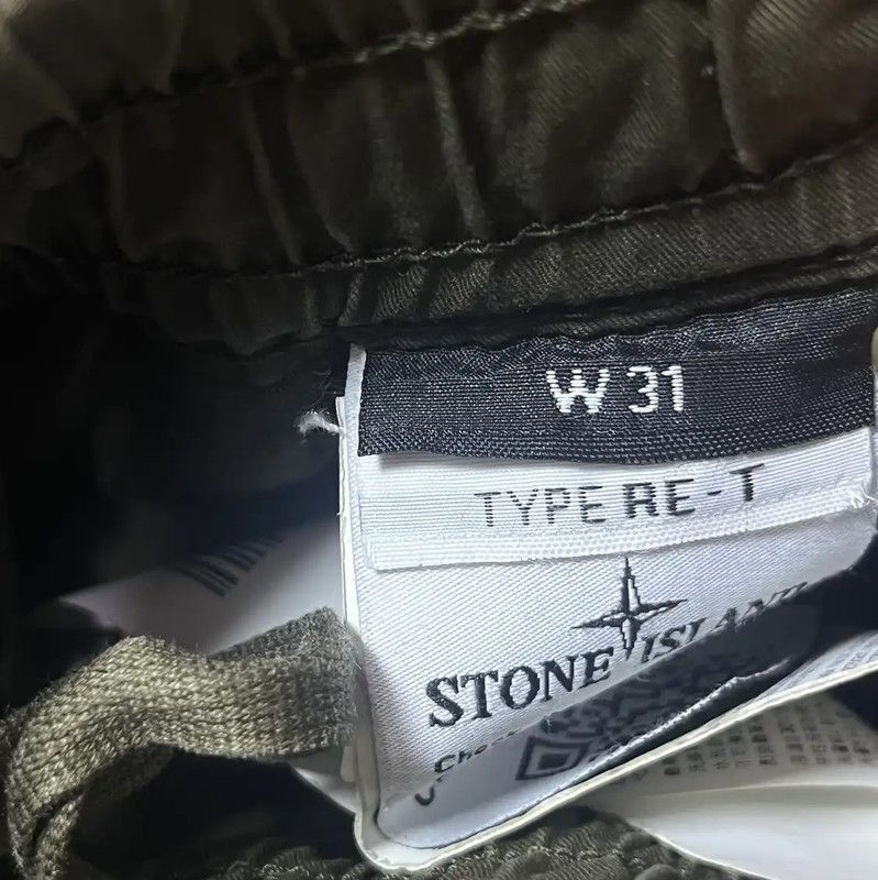 Stone Island Stone Island Men's Military Green Casual Pants 0089 Size US 32 / EU 48 - 4 Thumbnail