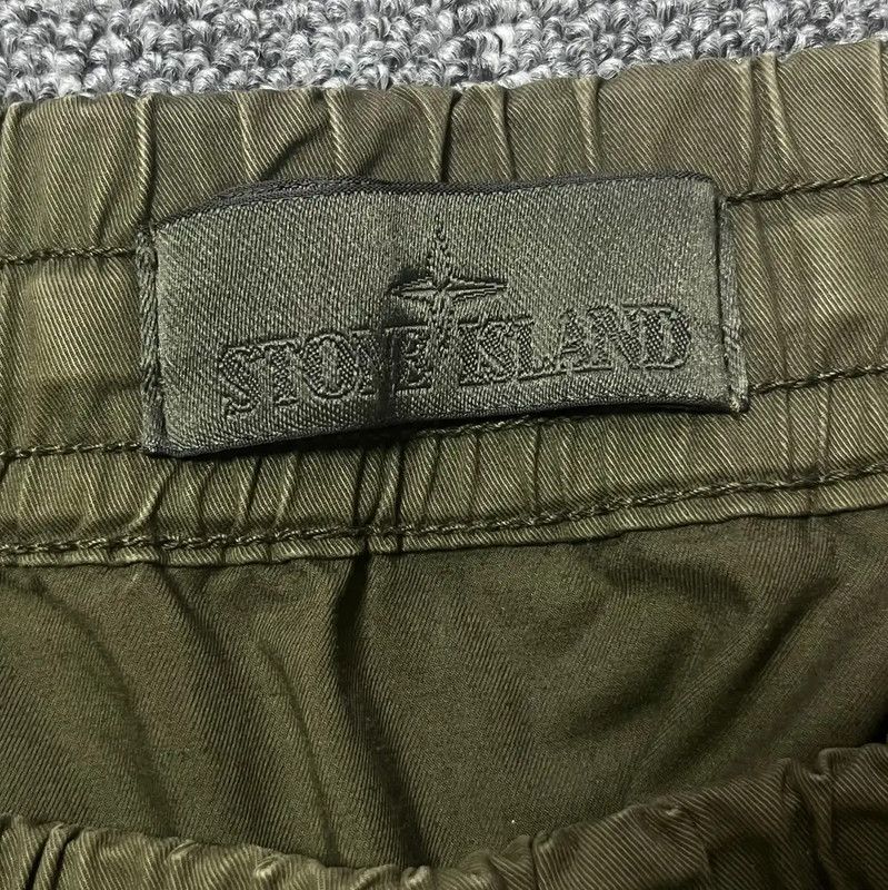 Stone Island Stone Island Men's Military Green Casual Pants 0089 Size US 32 / EU 48 - 3 Thumbnail