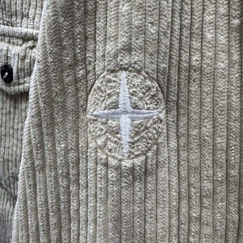 Stone Island Stone Island M Yellow Corduroy Jacket 0089 Size US M / EU 48-50 / 2 - 3 Thumbnail