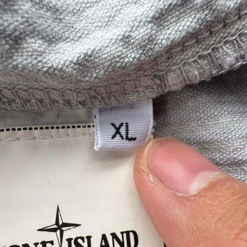Stone Island Stone Island Light Blue Long Sleeve Shirt 0089 Size US XL / EU 56 / 4 - 5 Thumbnail