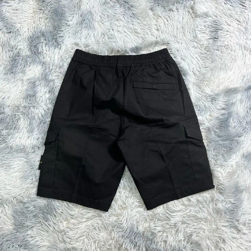 Stone Island Stone Island Men's Black Cargo Shorts 0089 Size US 34 / EU 50 - 2 Thumbnail