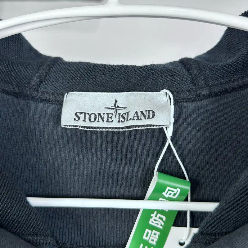Stone Island Stone Island Black Cotton Blend Hoodie 0089 Size US XXL / EU 58 / 5 - 3 Thumbnail