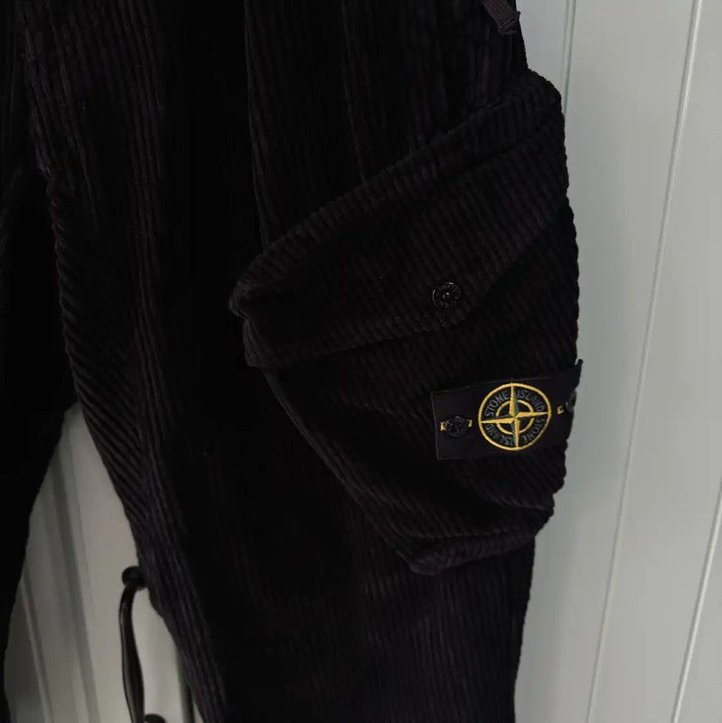 Stone Island Stone Island Black Casual Pants for Men 0089 Size US 34 / EU 50 - 8 Thumbnail