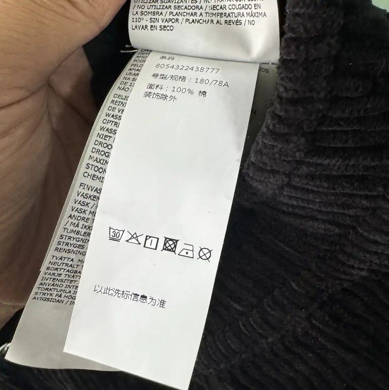 Stone Island Stone Island Black Casual Pants for Men 0089 Size US 34 / EU 50 - 5 Thumbnail