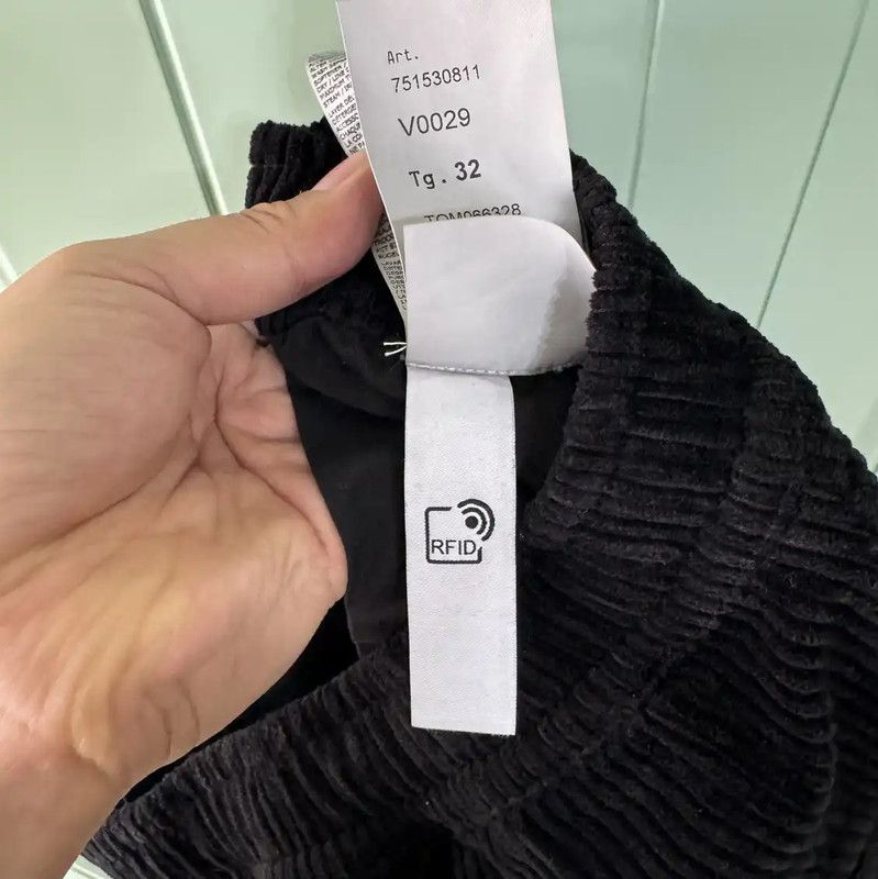 Stone Island Stone Island Black Casual Pants for Men 0089 Size US 34 / EU 50 - 6 Thumbnail