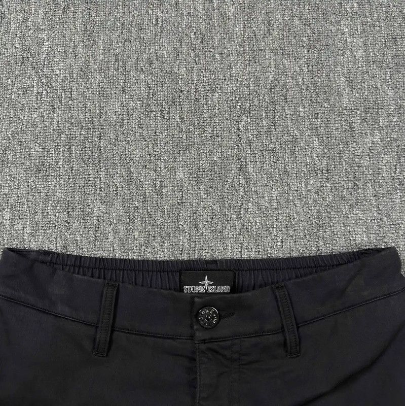 Stone Island Stone Island Black Casual Pants for Men 0089 Size US 27 - 3 Thumbnail