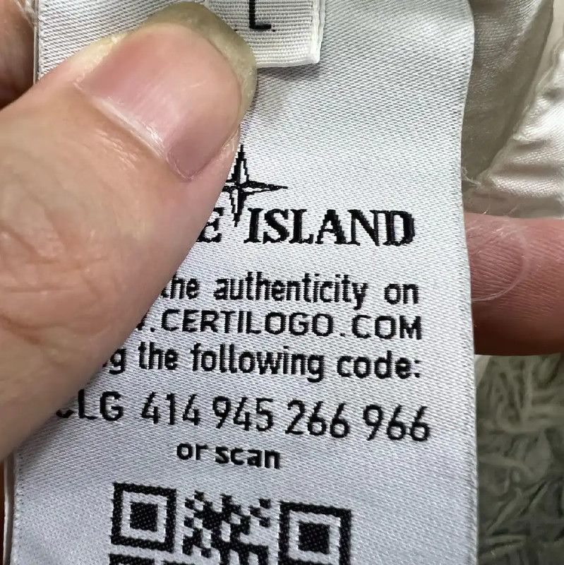 Stone Island Stone Island White Lightweight Men's Jacket 0089 Size US L / EU 52-54 / 3 - 4 Thumbnail