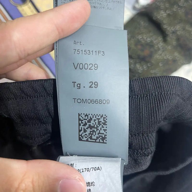 Stone Island Stone Island Black Casual Pants 0089 Size US 44 / EU 60 - 5 Thumbnail