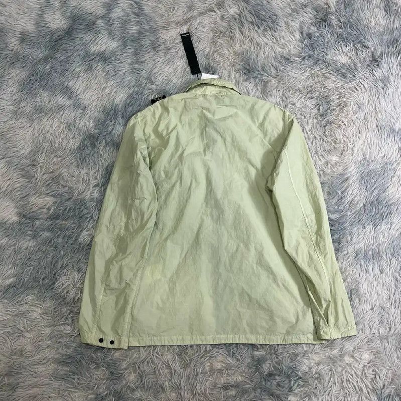 Stone Island Stone Island Light Beige Cotton Jacket 0089 Size US L / EU 52-54 / 3 - 2 Thumbnail