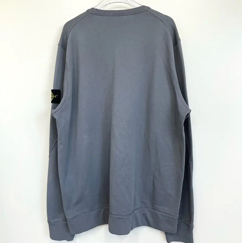 Stone Island Stone Island Gray Men's Hoodie with Pocket Design 0089 Size US L / EU 52-54 / 3 - 2 Thumbnail