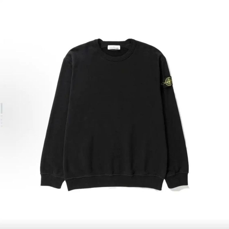 Stone Island Stone Island Black Cotton Men's Hoodie 0089 Size US XXL / EU 58 / 5 - 8 Thumbnail