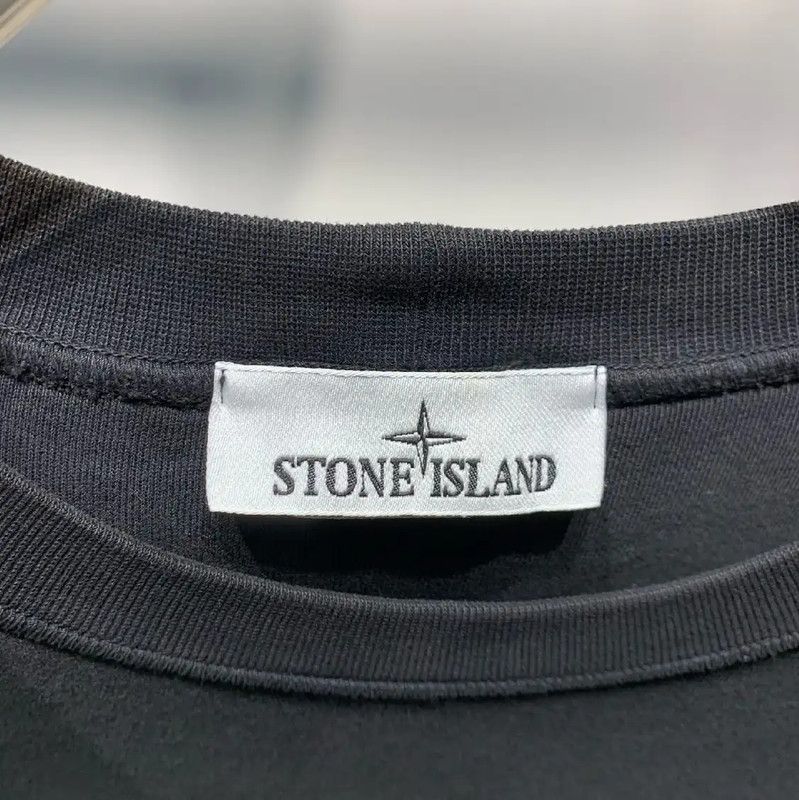 Stone Island Stone Island Black Cotton Men's Hoodie 0089 Size US XXL / EU 58 / 5 - 2 Thumbnail