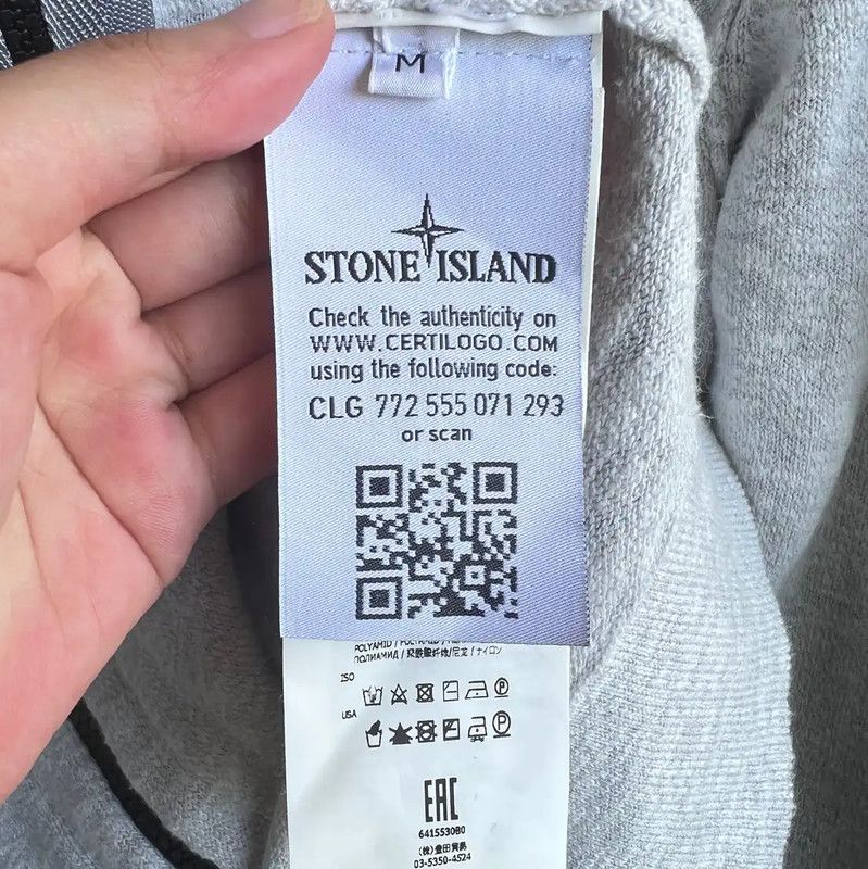 Stone Island Stone Island Men's Light Grey Jacket 0089 Size US M / EU 48-50 / 2 - 4 Thumbnail