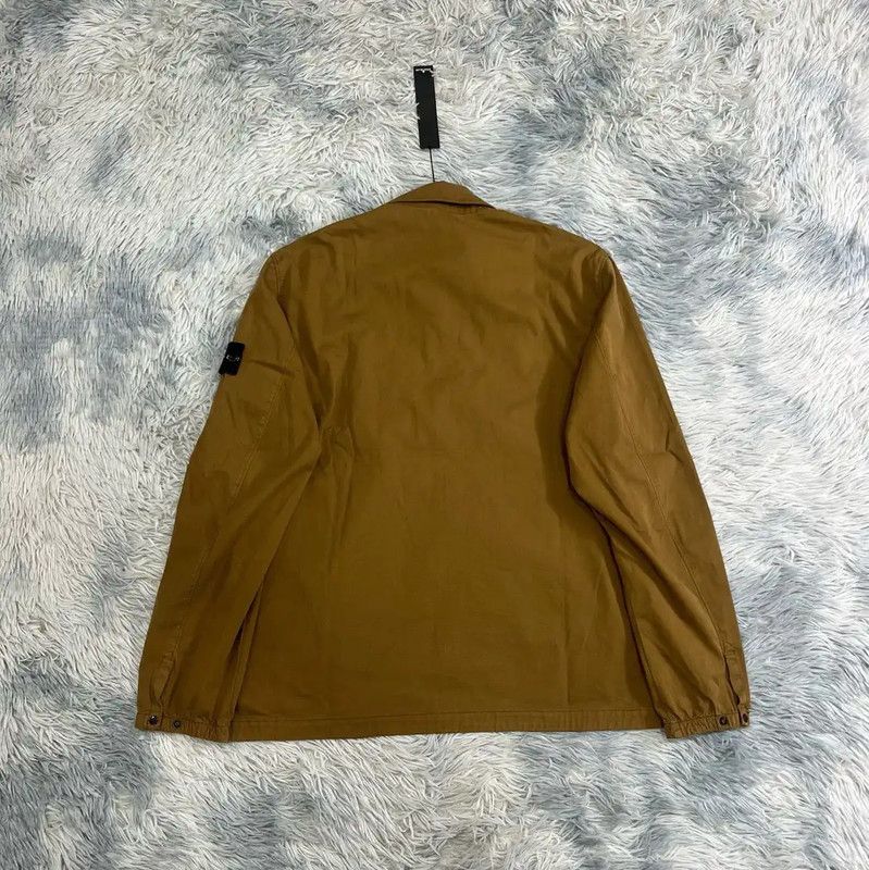 Stone Island Stone Island Brown Cotton Men's Jacket 0089 Size US L / EU 52-54 / 3 - 2 Thumbnail