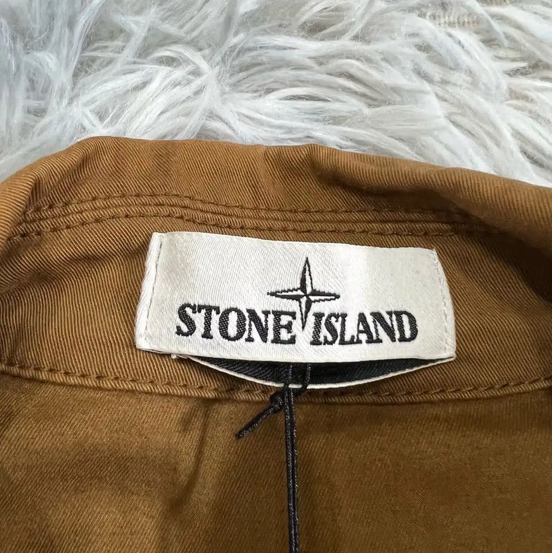 Stone Island Stone Island Brown Cotton Men's Jacket 0089 Size US L / EU 52-54 / 3 - 3 Thumbnail