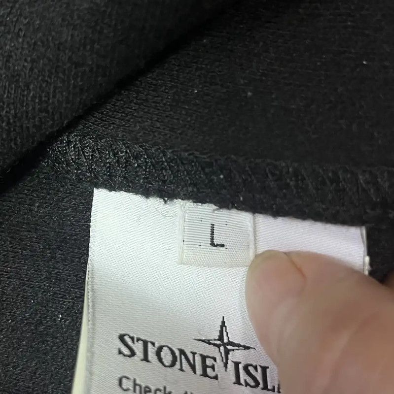 Stone Island Stone Island Men's Black Long Sleeve Sweatshirt 0089 Size US L / EU 52-54 / 3 - 4 Thumbnail