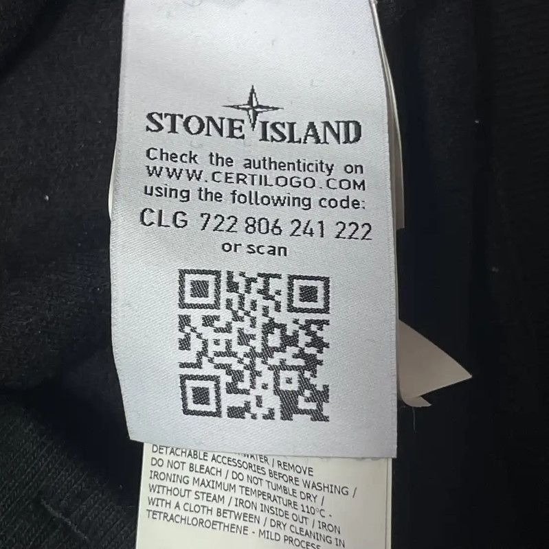 Stone Island Stone Island Men's Black Long Sleeve Sweatshirt 0089 Size US L / EU 52-54 / 3 - 5 Thumbnail