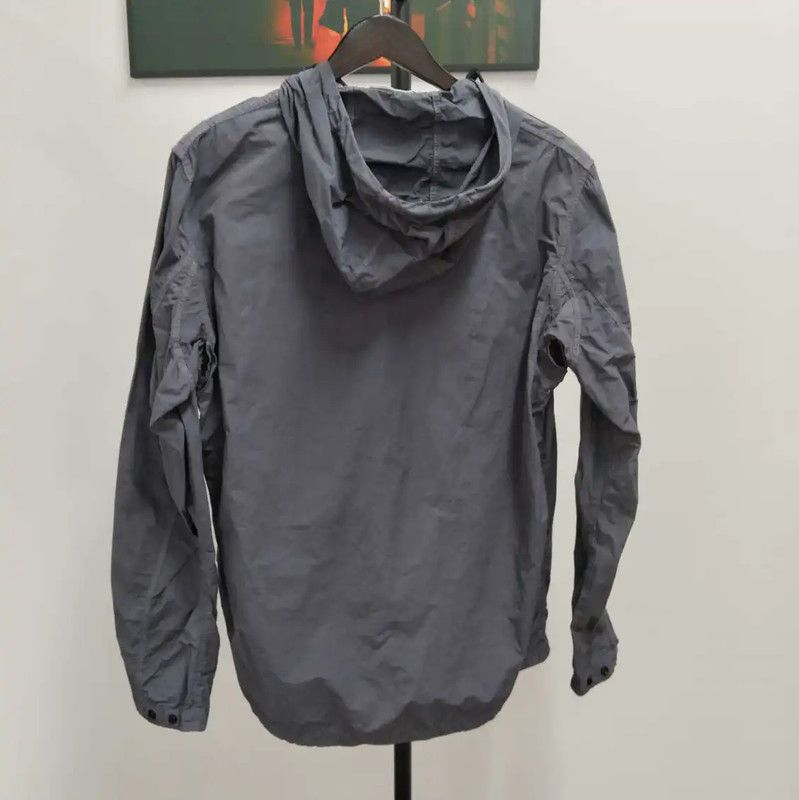 Stone Island Stone Island Men's Light Gray Hooded Jacket 0089 Size US L / EU 52-54 / 3 - 2 Thumbnail