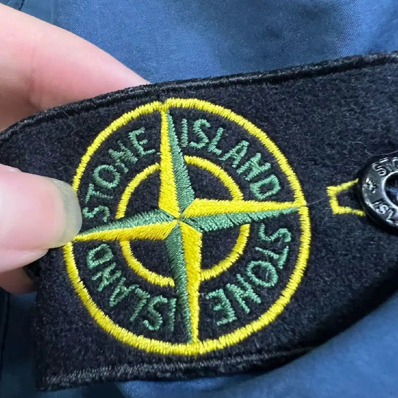 Stone Island Stone Island Blue Cotton Men's Jacket 0089 Size US L / EU 52-54 / 3 - 5 Thumbnail
