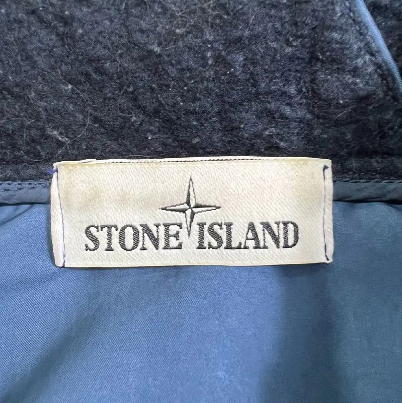 Stone Island Stone Island Blue Cotton Men's Jacket 0089 Size US L / EU 52-54 / 3 - 3 Thumbnail