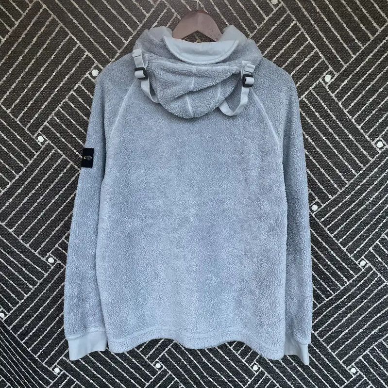 Stone Island Stone Island Light Blue Cotton Blend Jacket 0089 Size US L / EU 52-54 / 3 - 2 Thumbnail