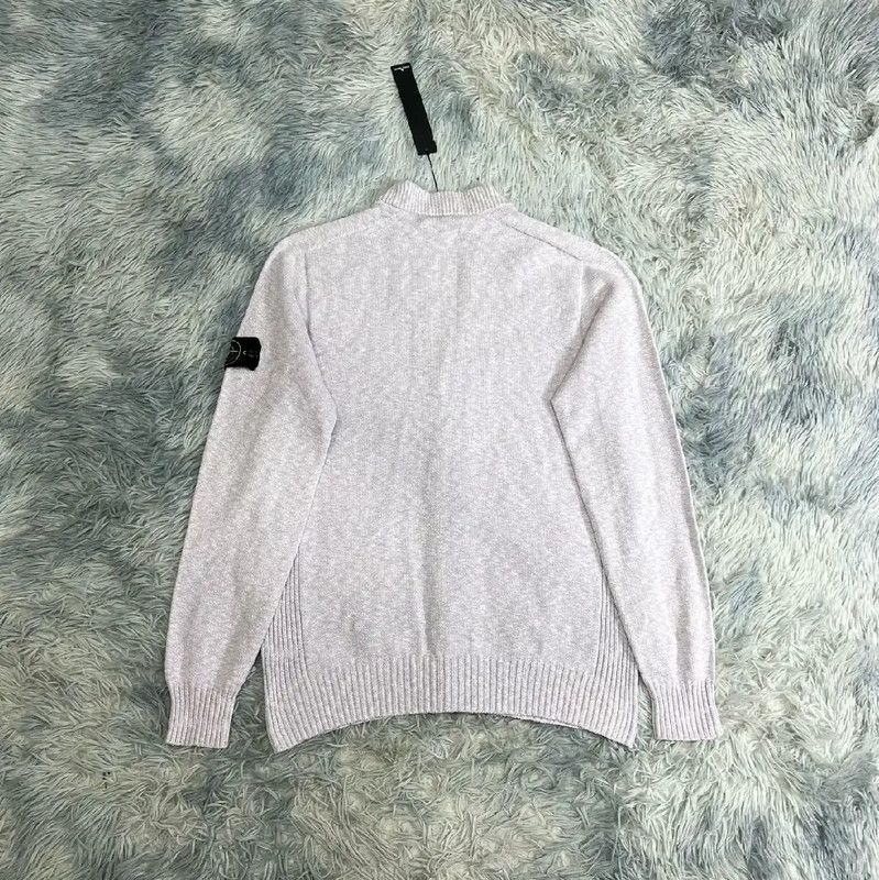 Stone Island Stone Island Gray Wool Cardigan for Men 0089 Size US M / EU 48-50 / 2 - 2 Thumbnail