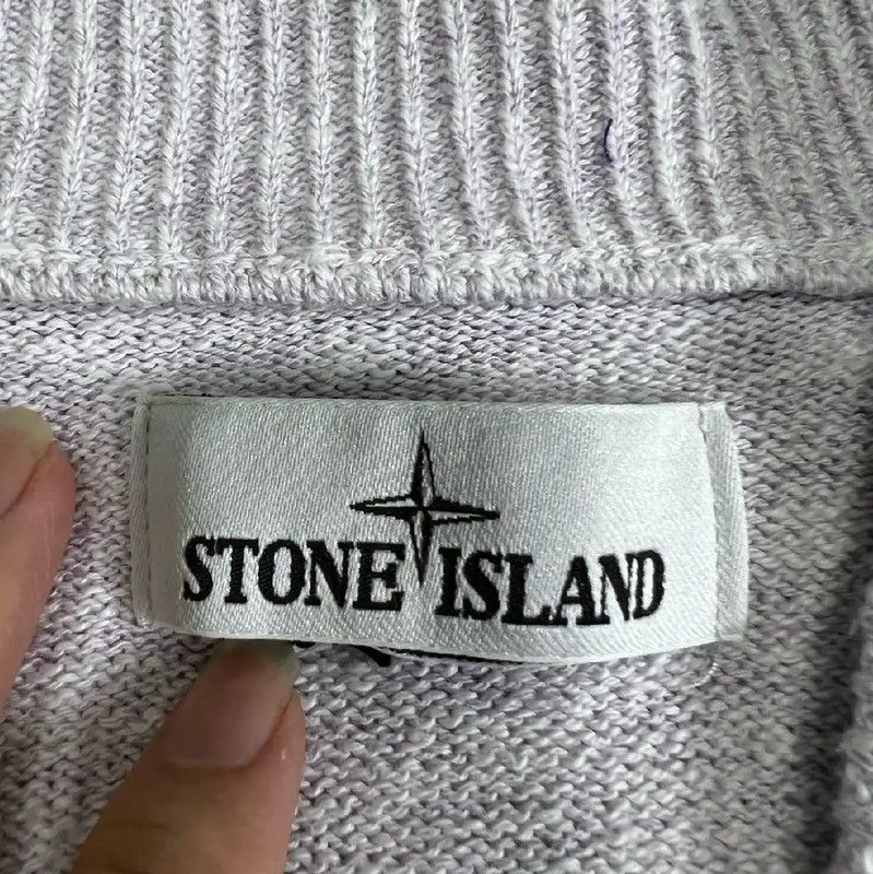 Stone Island Stone Island Gray Wool Cardigan for Men 0089 Size US M / EU 48-50 / 2 - 3 Thumbnail