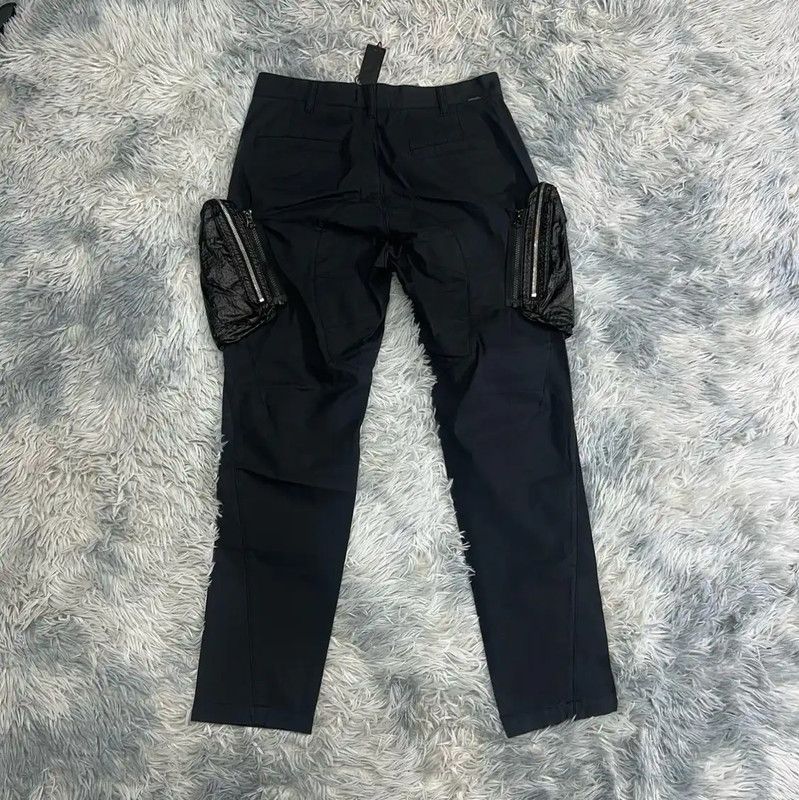 Stone Island Stone Island Black Cotton Casual Pants for Men 0089 Size US 32 / EU 48 - 2 Thumbnail