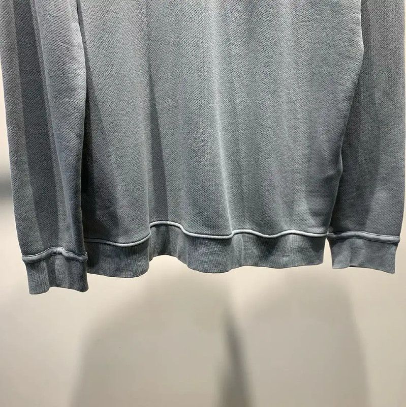Stone Island Stone Island Blue Cotton Men’s Sweatshirt 0089 Size US XL / EU 56 / 4 - 4 Thumbnail