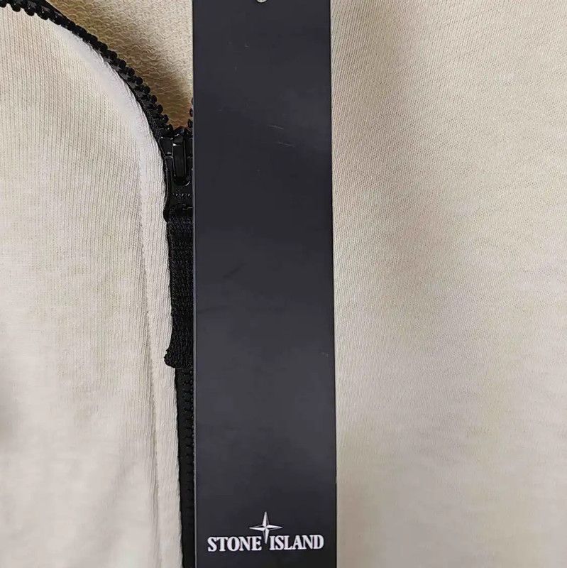 Stone Island Stone Island Men's Light Yellow Cotton Jacket 0089 Size US S / EU 44-46 / 1 - 4 Thumbnail