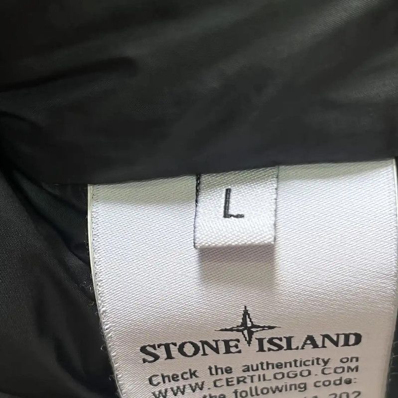 Stone Island Stone Island Black Men's Sleeveless Outer Vest 0089 Size US L / EU 52-54 / 3 - 5 Thumbnail