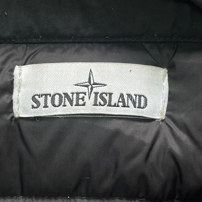 Stone Island Stone Island Black Men's Sleeveless Outer Vest 0089 Size US L / EU 52-54 / 3 - 3 Thumbnail