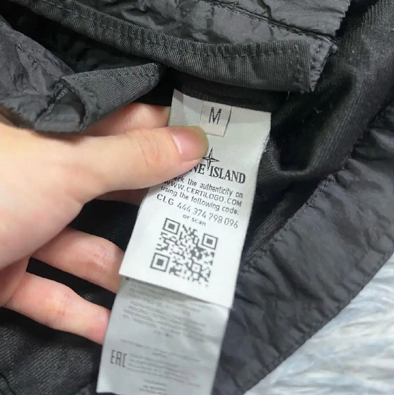 Stone Island Stone Island Black Cotton Men's Jacket 0089 Size US M / EU 48-50 / 2 - 4 Thumbnail