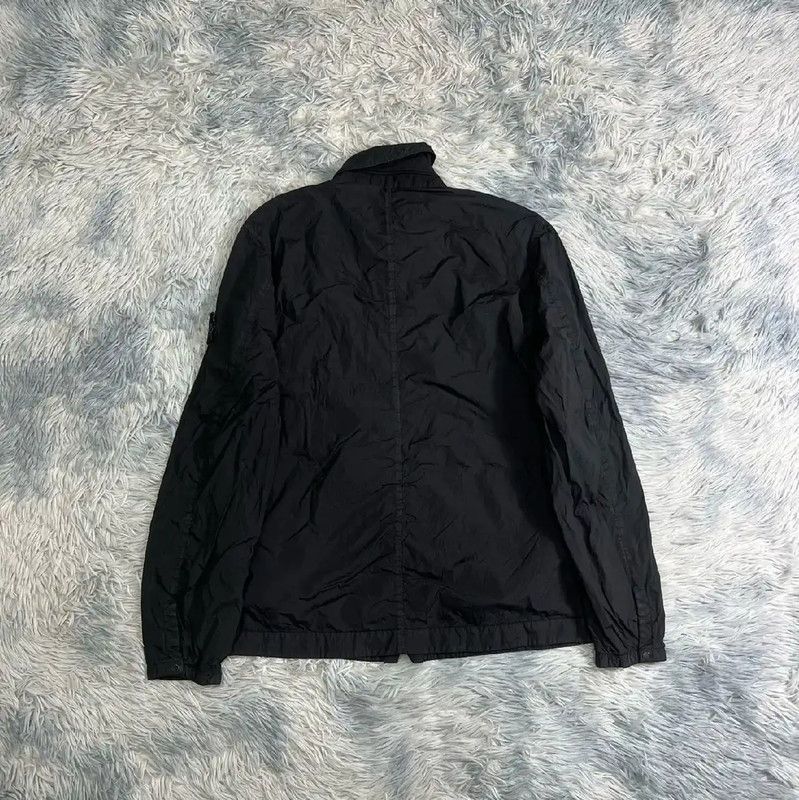 Stone Island Stone Island Black Cotton Men's Jacket 0089 Size US M / EU 48-50 / 2 - 2 Thumbnail