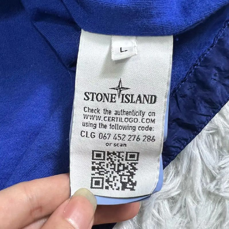 Stone Island Stone Island Blue Long Sleeve Men's Jacket 0089 Size US L / EU 52-54 / 3 - 4 Thumbnail