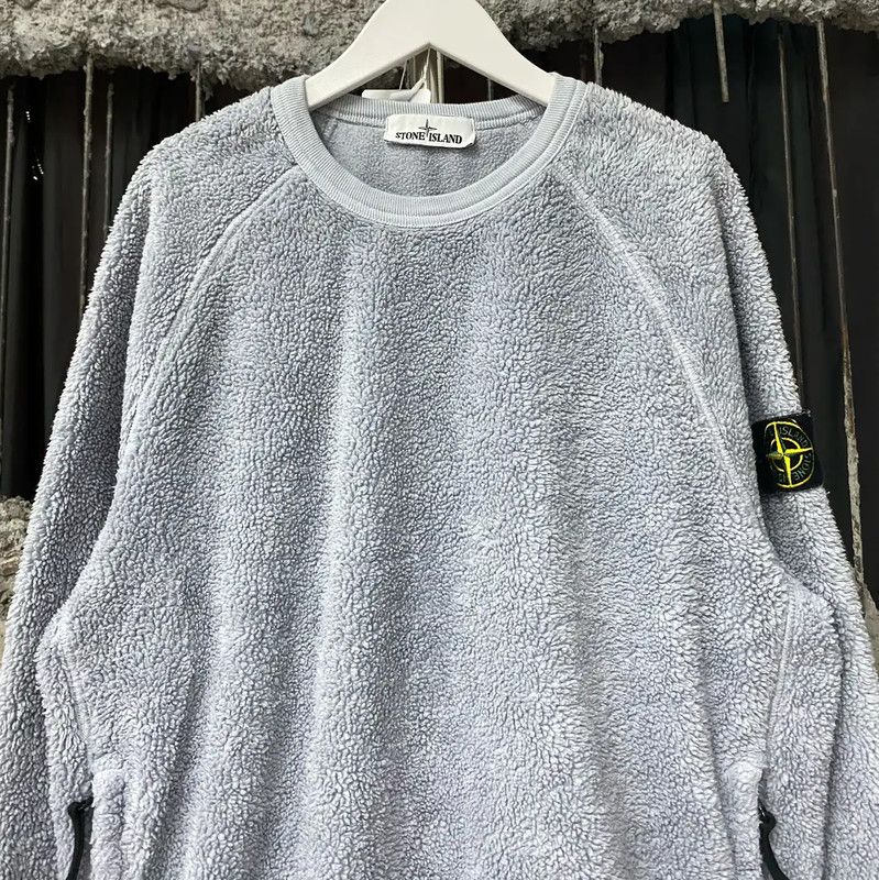 Stone Island Stone Island Mid-Length Gray Long Sleeve Sweatshirt 0089 Size US M / EU 48-50 / 2 - 3 Thumbnail
