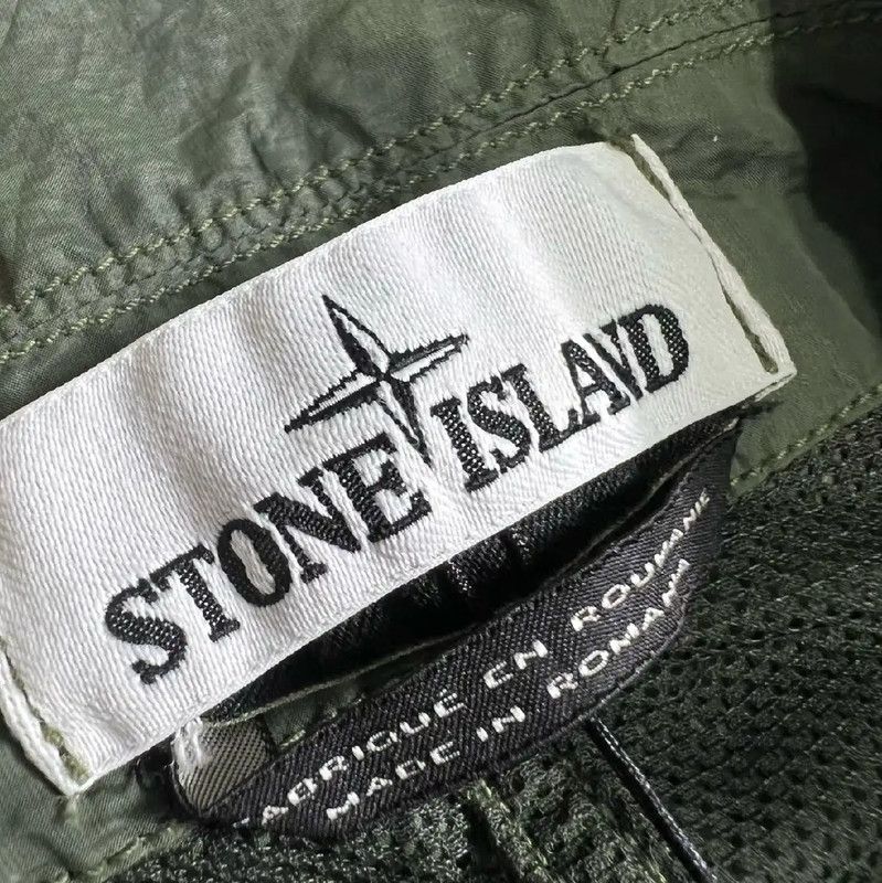 Stone Island Stone Island Men's Green Nylon Jacket 0089 Size US S / EU 44-46 / 1 - 3 Thumbnail