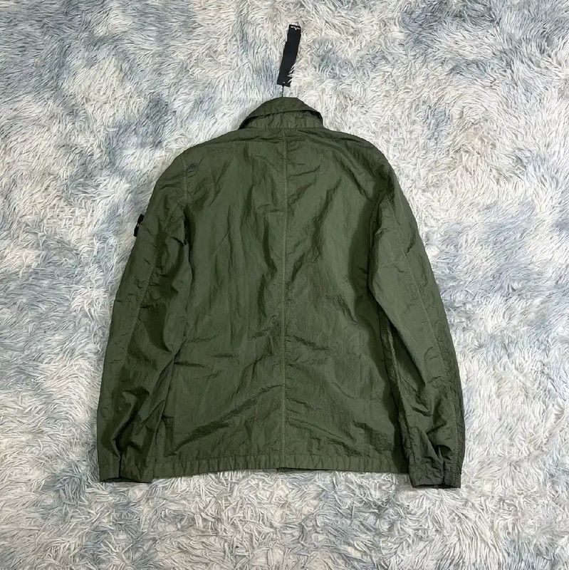 Stone Island Stone Island Men's Green Nylon Jacket 0089 Size US S / EU 44-46 / 1 - 2 Thumbnail