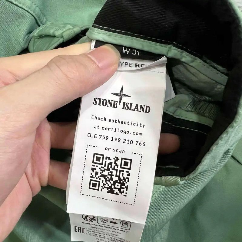 Stone Island Stone Island Light Green Casual Men's Pants 0089 Size US 38 / EU 54 - 4 Thumbnail