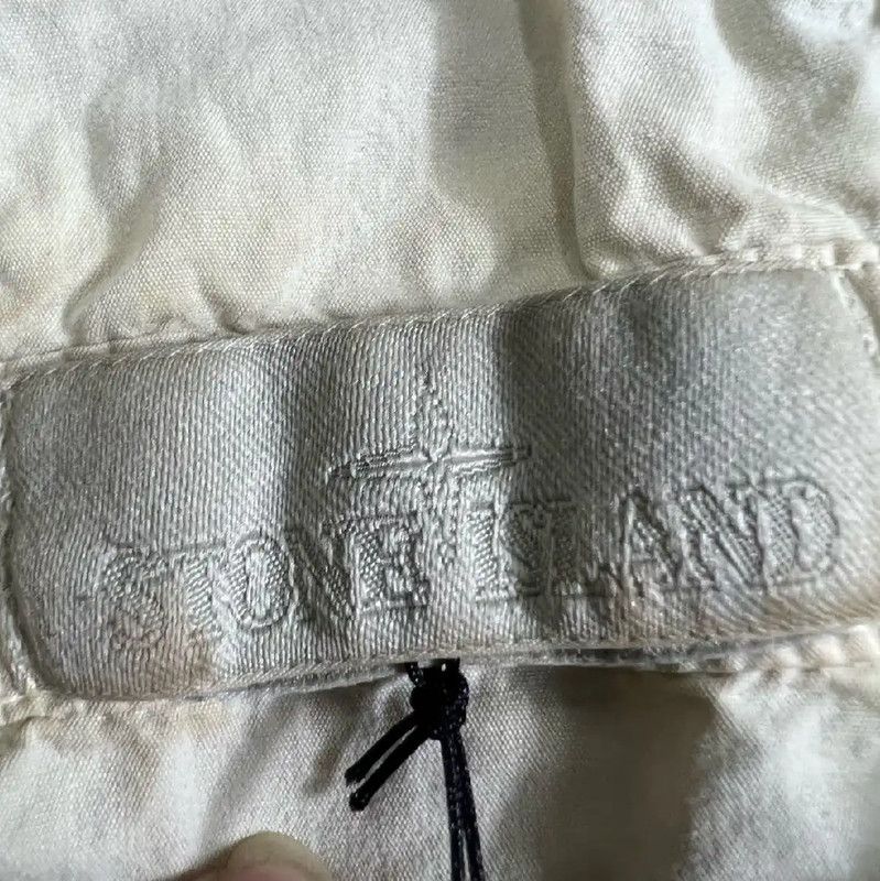 Stone Island Stone Island Off-White Cotton Men's Jacket 0089 Size US XL / EU 56 / 4 - 3 Thumbnail
