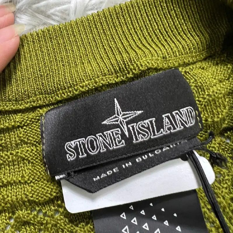 Stone Island Stone Island Green Cotton Cardigan for Men 0089 Size US M / EU 48-50 / 2 - 3 Thumbnail