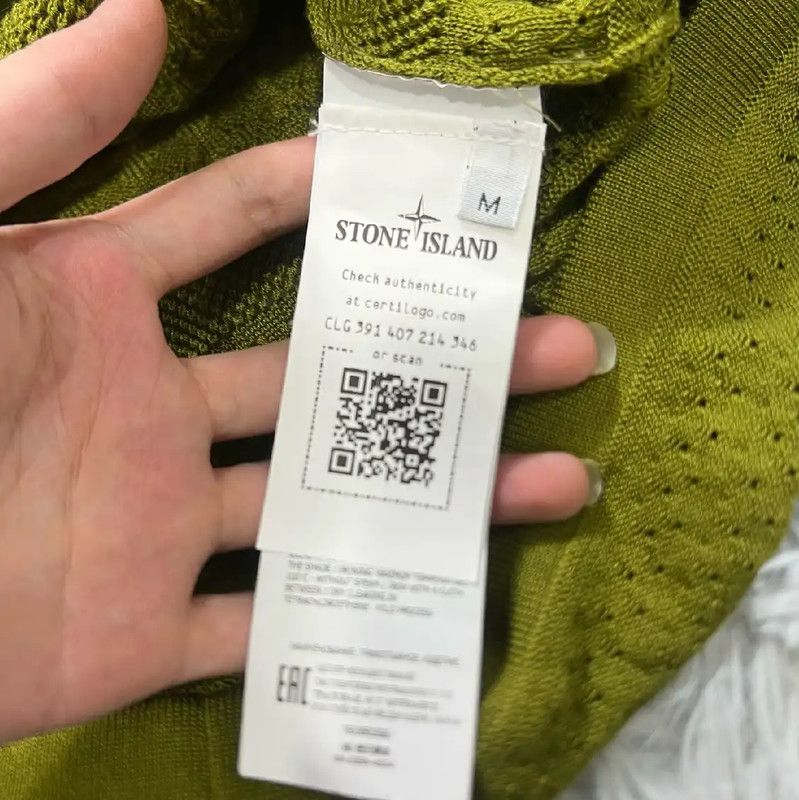 Stone Island Stone Island Green Cotton Cardigan for Men 0089 Size US M / EU 48-50 / 2 - 4 Thumbnail