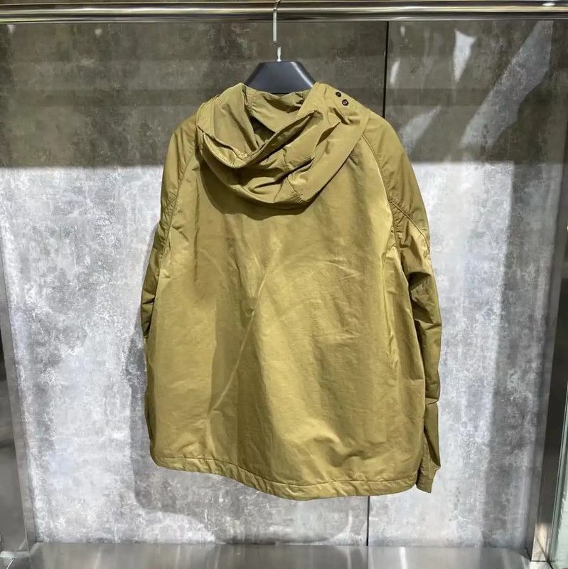 Stone Island Stone Island Yellow Hooded Jacket 0089 Size US XL / EU 56 / 4 - 2 Thumbnail