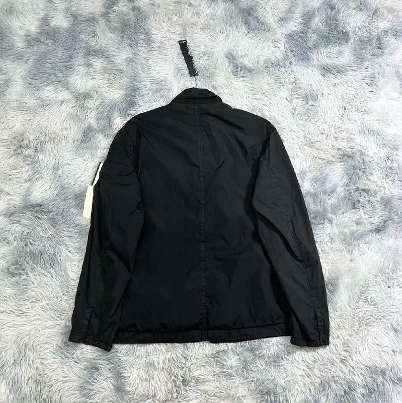 Stone Island Stone Island Black Men's Outerwear Jacket 0089 Size US L / EU 52-54 / 3 - 2 Thumbnail