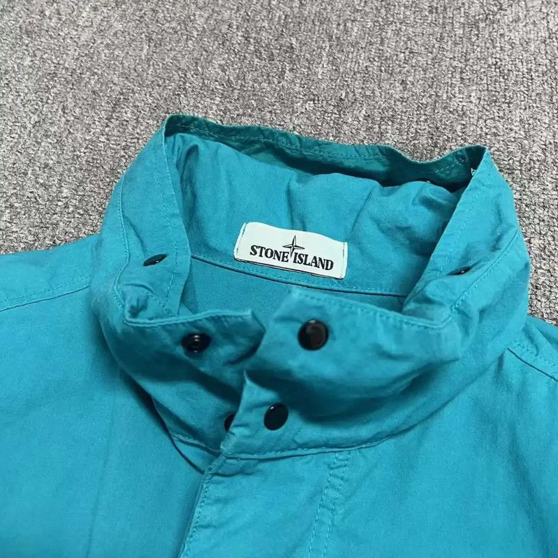 Stone Island Stone Island Men's Long Sleeve Jacket in Green 0089 Size US L / EU 52-54 / 3 - 3 Thumbnail