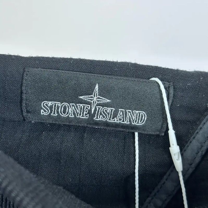 Stone Island Stone Island Black Cotton Blend Hoodie 0089 Size US XXL / EU 58 / 5 - 2 Thumbnail