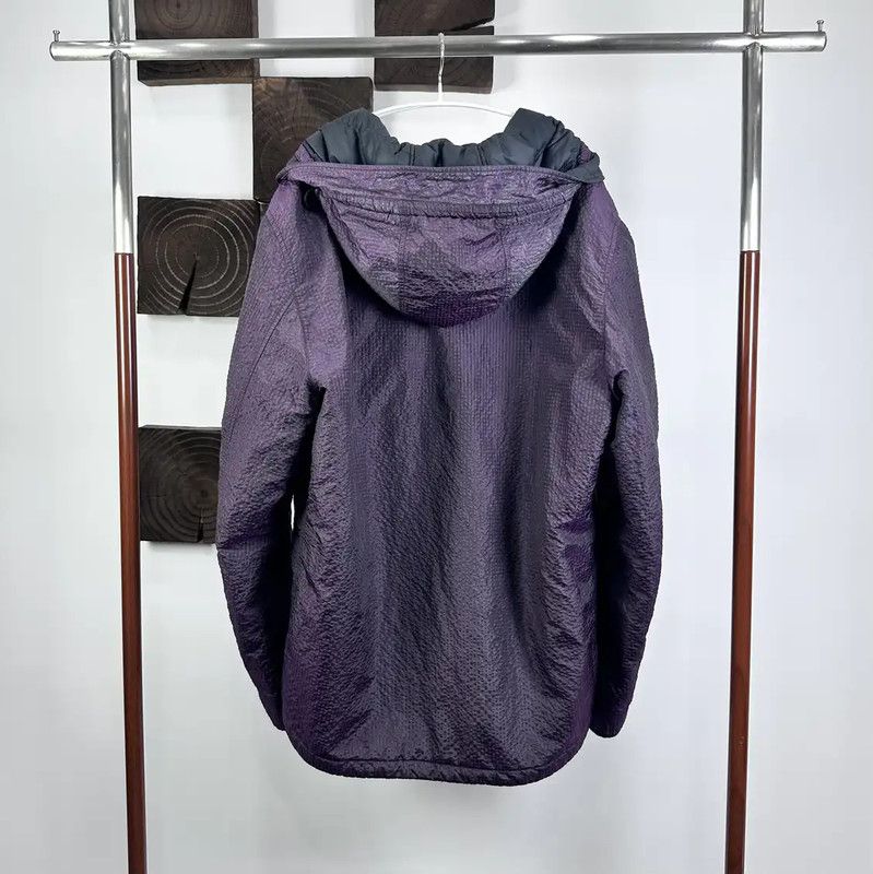 Stone Island Stone Island Purple Cotton Blend Oversized Jacket 0089 Size US XXL / EU 58 / 5 - 2 Thumbnail