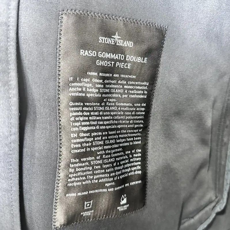 Stone Island Stone Island Black Cotton Blend Jacket 0089 Size US XXL / EU 58 / 5 - 9 Thumbnail