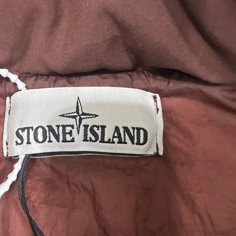 Stone Island Stone Island Brown Puffer Jacket for Men 0089 Size US L / EU 52-54 / 3 - 3 Thumbnail