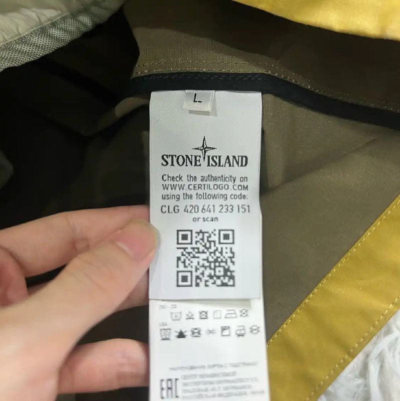 Stone Island Stone Island Multicolor Cotton Men's Jacket 0089 Size US L / EU 52-54 / 3 - 4 Thumbnail
